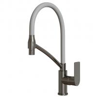 Смеситель для кухни 35к MIXLINE ML26-10 "Life" гибкий излив, б/отв, боковая ручка