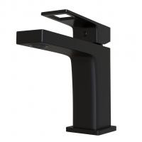 Смеситель для раковины 35k MIXLINE ML34-04 "Solo Black" ЧЕРНЫЙ