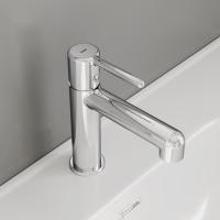 Смеситель для раковины 26к IDDIS AIGSB00i01 "Aiger" литой, п/шпильку, ХРОМ