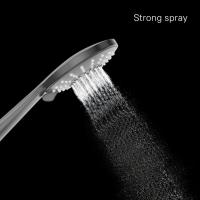 Лейка для душа Milardo ILS5FBRM18 "Ideal Spa" D111мм, 5 режимов, ЧЕРНЫЙ матовый, коробка