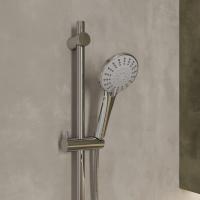 Лейка для душа Milardo ILS5FCRM18 "Ideal Spa" D111мм, 5 режимов, ХРОМ, коробка