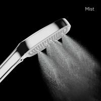 Лейка для душа Milardo ILS3FC0M18 "Ideal Spa" квадрат 120*120, 3 режима, ХРОМ, коробка