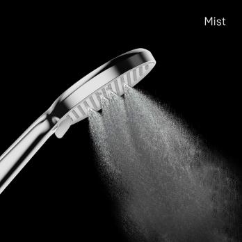 Лейка для душа Milardo ILS3FCRM18 "Ideal Spa" D130мм, 3 режима, ХРОМ, коробка