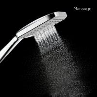 Лейка для душа Milardo ILS3FCSM18 "Ideal Spa" квадрат, 3 режима, ХРОМ, коробка