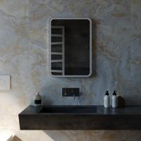 Зеркало MIXLINE "Стив" 500*700 (ШВ) сенсорный выключатель, светодиодная подсветка, гор/верт крепеж