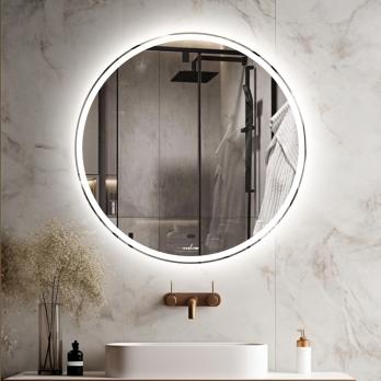 Зеркало MIXLINE "Анита" 500*500 (ШВ) бесконтактный сенсор, светодиодная подсветка