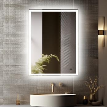 Зеркало MIXLINE "Велес-2" 600*800 (ШВ) бесконтактный сенсор, светодиодная подсветка+подогрев