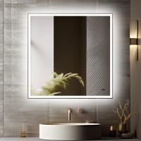 Зеркало MIXLINE "Велес-2" 700*800 (ШВ) бесконтактный сенсор, светодиод. подсветка + подогрев