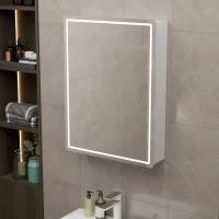 Зеркальный шкаф "ВЕКТОР" 600*800 (ШВ) универсальный, бесконтактный сенсор, светодиодная подсветка