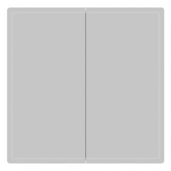 Зеркальный шкаф "ВЕКТОР" 800*800 (ШВ) универсальный, бесконтактный сенсор, светодиодная подсветка