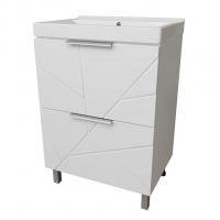 Тумба д/ванной "Гранд-70"  под раковину Марго-70 (MIXLINE) (ПВХ)