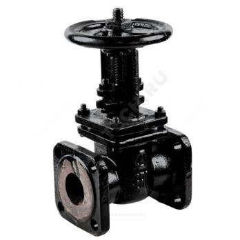 Задвижка 30ч6бр чугунная ДУ- 50 PN16 (темп до +225 С)(ЛМЗ), Россия