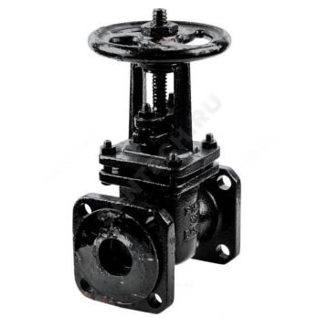 Задвижка 30ч6бр чугунная ДУ- 50 PN16 (темп до +225 С)(ЛМЗ), Россия