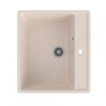 Мойка ML-GMS21 СТАНДАРТ прямоугольная, бежевый (328), 565*505*200мм