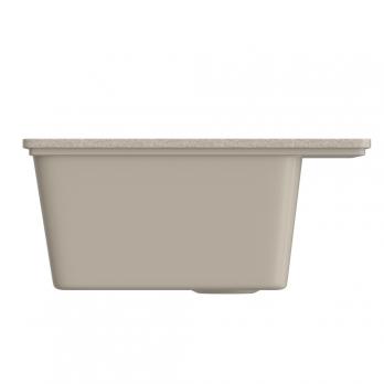 Мойка ML-GMS21 СТАНДАРТ прямоугольная, песочный (302), 565*505*200мм