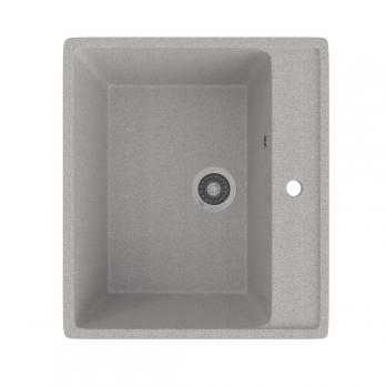 Мойка ML-GMS21 СТАНДАРТ прямоугольная, светло-серый (310), 565*505*200мм