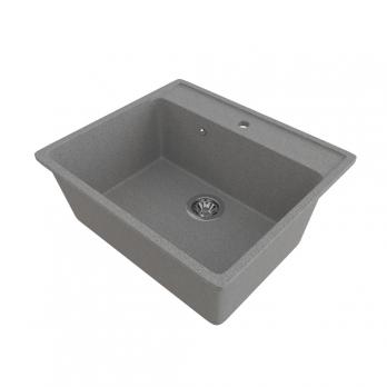 Мойка ML-GMS21 СТАНДАРТ прямоугольная, темно-серый (309), 565*505*200мм