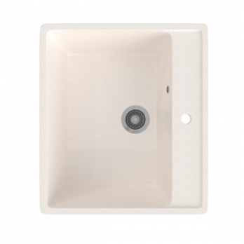 Мойка ML-GMS21 СТАНДАРТ прямоугольная, белый (331), 565*505*200мм