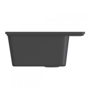 Мойка ML-GMS21 СТАНДАРТ прямоугольная, черный (308), 565*505*200мм