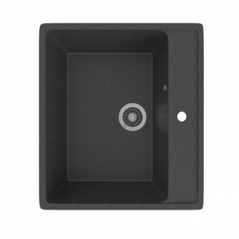 Мойка ML-GMS21 СТАНДАРТ прямоугольная, черный (308), 565*505*200мм