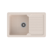 Мойка ML-GMS24 СТАНДАРТ с крылом , бежевый (328), 765*490*200мм