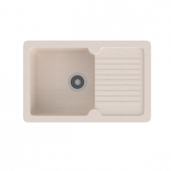 Мойка ML-GMS24 СТАНДАРТ с крылом , бежевый (328), 765*490*200мм