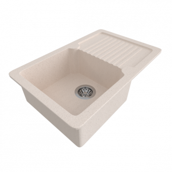 Мойка ML-GMS24 СТАНДАРТ с крылом , бежевый (328), 765*490*200мм