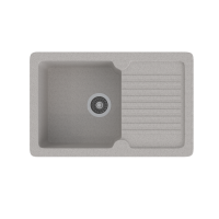 Мойка ML-GMS24 СТАНДАРТ с крылом , светло-серый (310), 765*490*200мм