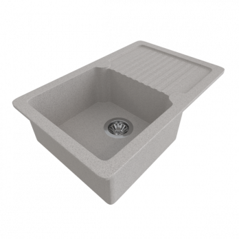 Мойка ML-GMS24 СТАНДАРТ с крылом , светло-серый (310), 765*490*200мм