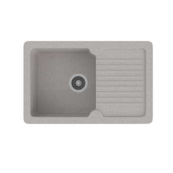 Мойка ML-GMS24 СТАНДАРТ с крылом , светло-серый (310), 765*490*200мм