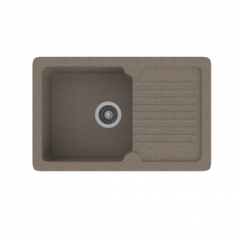 Мойка ML-GMS24 СТАНДАРТ с крылом, терракот (307), 765*490*200мм