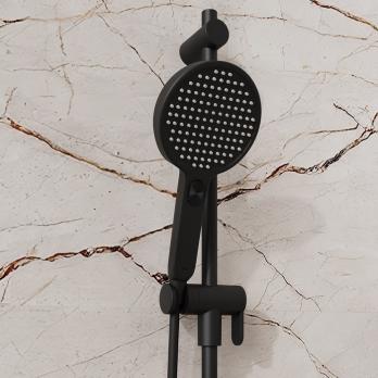 Лейка для душа IDDIS ESP3FBRi18 "Esper" D130мм, 3 режима ЧЕРНЫЙ матовый, коробка