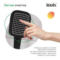 Лейка для душа IDDIS ESP3FBSi18 "Esper" квадрат, 3 режима ЧЕРНЫЙ матовый, коробка