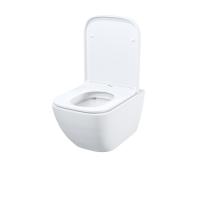 Унитаз подвесной безободковый IDDIS TORRDSEi25 "Torr" безободковый, сиденье дюропласт, микролифт