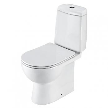 Унитаз-компакт "Остин" (унив.выпуск, ниж.подв.,  2-кн.арм. Oliveira, дюро/лифт/съём сид.) (Santek)