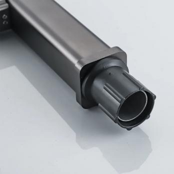 Смеситель для раковины 35к ПРОФСАН ПСМ-900-5GA литой, п/гайку ГРАФИТ