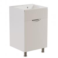 Тумба д/ванной "ЭТЬЕН-50" под раковину Roma 50 (Paola) /РИМ 50 (MIXLINE) (ПВХ)