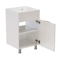 Тумба д/ванной "ЭТЬЕН-50" под раковину Roma 50 (Paola) /РИМ 50 (MIXLINE) (ПВХ)