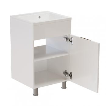 Тумба д/ванной "ЭТЬЕН-50" под раковину Roma 50 (Paola) /РИМ 50 (MIXLINE) (ПВХ)