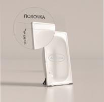 Ванна стальная 1,3*0,7*0,4 (ВИЗ) Антика "Белая Орхидея" цв.белый (ОР-21200)