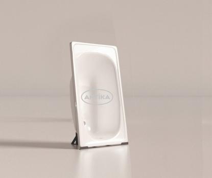 Ванна стальная 1,3*0,7*0,4 (ВИЗ) Антика "Белая Орхидея" цв.белый (ОР-21200)