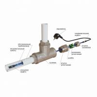 Греющий кабель саморег. для обогрева труб Freezstop Inside (10Вт/м, 7м,монтаж вн.трубы,сальник.узел)