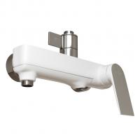 Душевая система 35к MIXLINE ML41-06"Swan White"излив лейка 3 поз.+лейка"Тропический душ"БЕЛЫЙ/ХРОМ