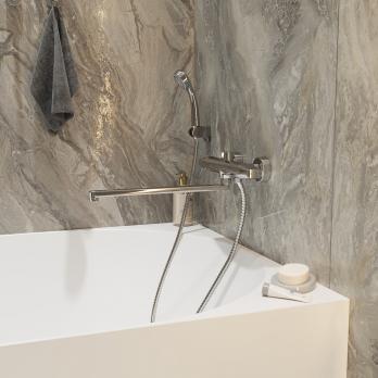 Смеситель для ванны и раковины 1/2 кер. MIXLINE ML39-02  "Organic"