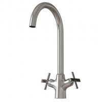 Смеситель для кухни 1/2 кер. MIXLINE ML37-032 "Cross" высокий излив