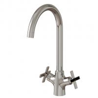 Смеситель для кухни 1/2 кер. MIXLINE ML37-032 "Cross" высокий излив