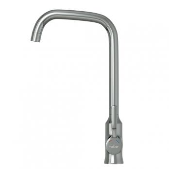 Смеситель для кухни 35k MIXLINE ML40-032 "Flat" высокий излив боковая ручка