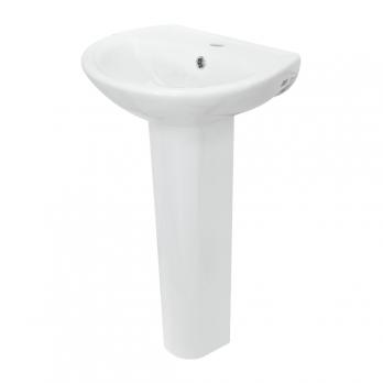 Умывальник-тюльпан "Аттика-48" с отв (Sanita)