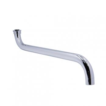 Излив для смесителя ванны MIXLINE ML128 круглый (S-образный) 35 см (подвес)