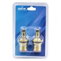 Кран-букса 1/2 кер. 8*20 ML09 MIXLINE под крест пара (блистер)